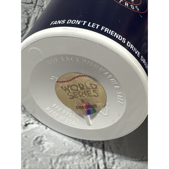 Houston Astros Earn History Postseason 17’ Budweiser Lot 10 Plastic Cups MLB NEW - Picture 6 of 11